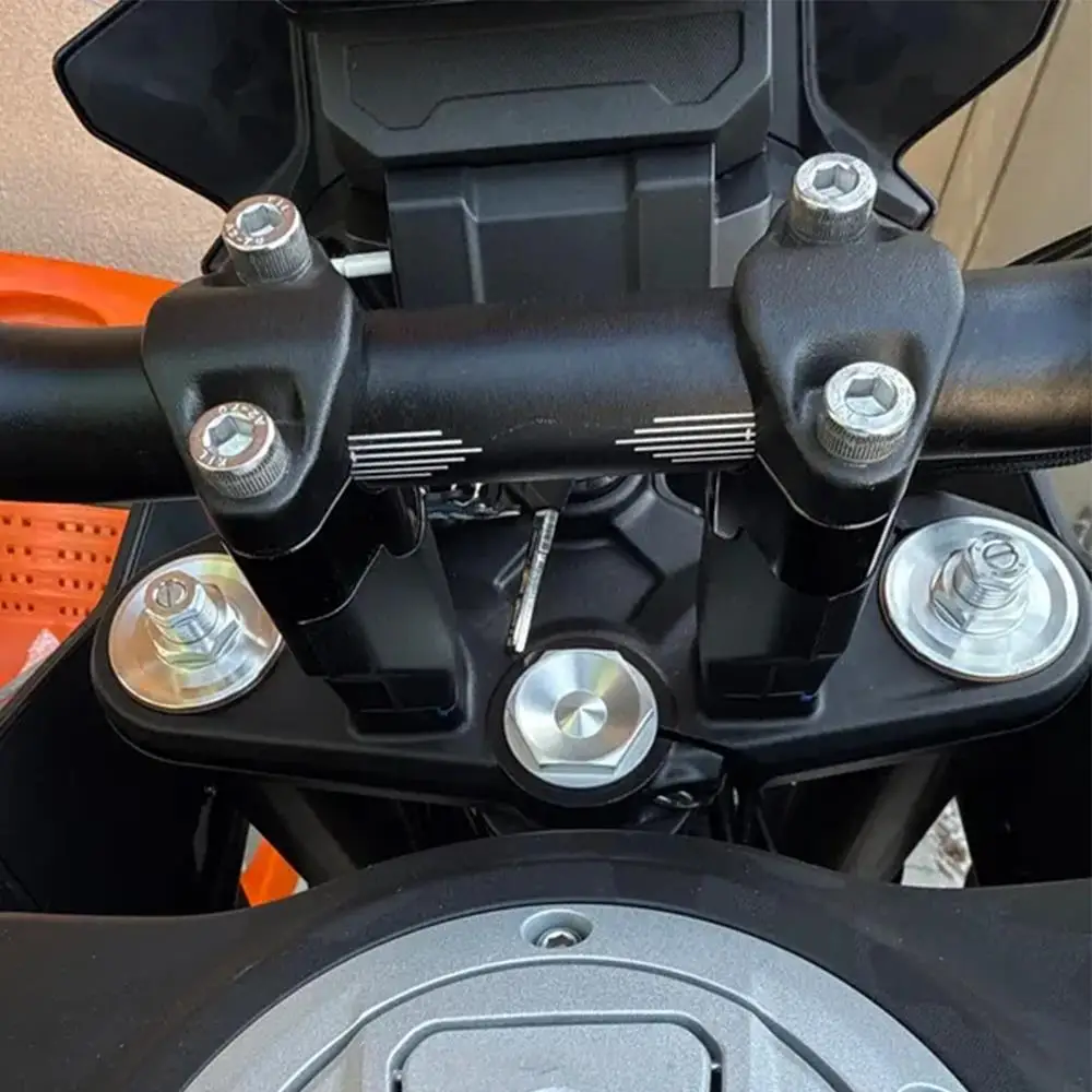 المقود الناهضون بار المشبك غطاء ل CFMOTO 450MT 800MT-X 2021-2025 دراجة نارية الملحقات بار محول تركيب 450 800 MT