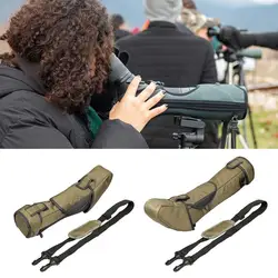 Telescope Storage Bag Portable Spotting Scope Bag Multipurpose Nylon Telescope Carrying Case With Adjustable Shoulder Strap