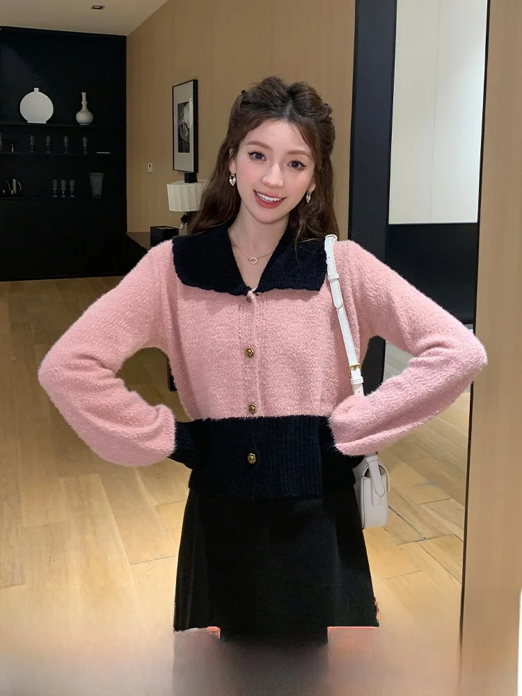 

Цветной комплект Blo Colion, пять порций, домашний костюм из смеси полиэстера и акрилового волокна, весенний костюм Long Sve Faion