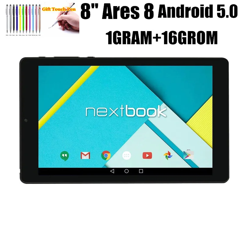 

Планшет на Android 5,0, четыре ядра, экран 8 дюймов, 1 Гб + 16 Гб