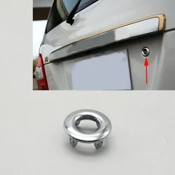 Chrome Rear Trunk Tailgate Tail Door lock Hole Trim Ring Cover For Toyota Land Cruiser 100 LC100 1998 1999 2000 2001-2007