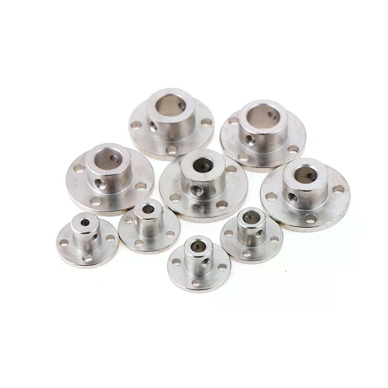 Connect Motor Shafts! 3/4/5/6/7/8/10/11/12mm rigid flange coupling motor guide shaft coupler DIY Accessories