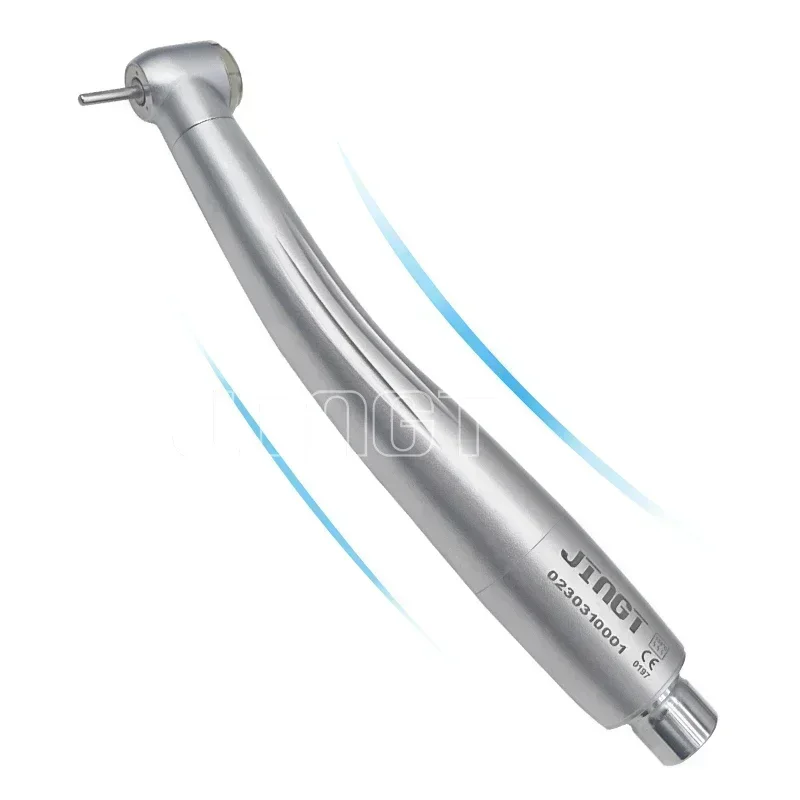 Advanced LED Turbine Dental Handpiece With Integrated E-Generator High Speed Drill Push Button Chuck, Quick 2/4-Hole NSK Coupler