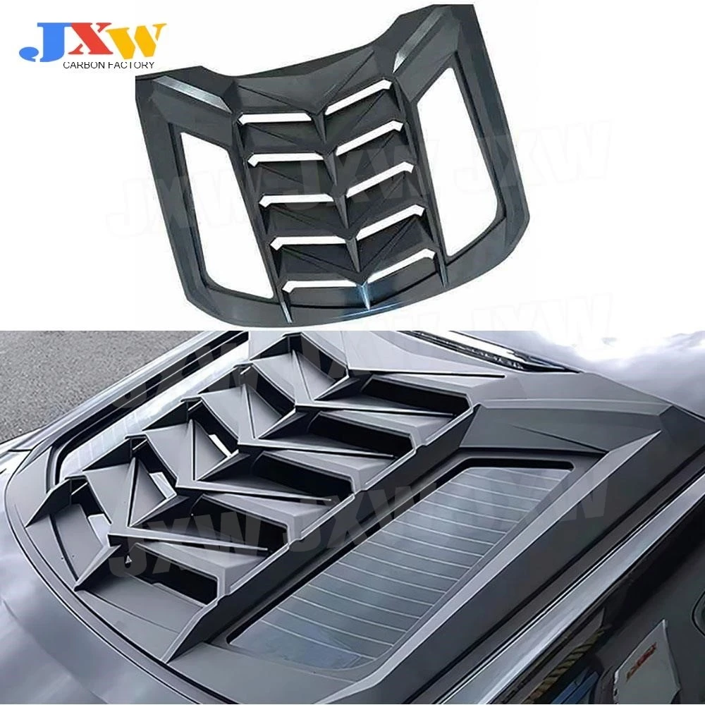 

ABS Material Car Rear Window Decorative Shutters Air Vents Shutter Grilles for Ford Mustang 2015-2022 Mustang Grill Accessories