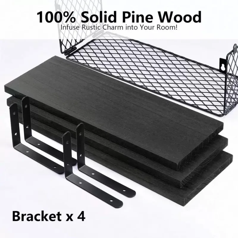 Estantes flotantes sobre el inodoro 15 7 pulgadas