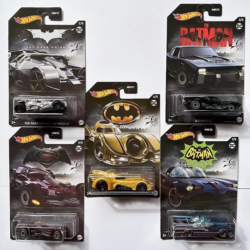 

Оригинальный литой автомобиль Hot Wheels Batmobile в масштабе 1:64, литой автомобиль постоянного тока, коллекционная модель автомобиля, игрушки