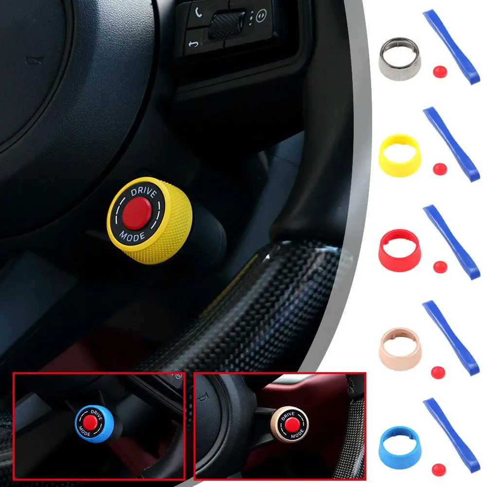 Automobile Steering Wheel Sc Ejection Knob Button For Cayenne 2017-2025 Macan 911 2017-2024 718 16-23 Tayc T2x8