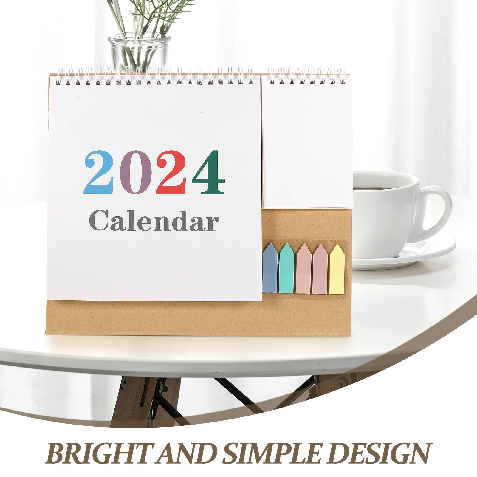 

Pocket Desk Calendar 2024 Monthly Planner Small Calendars Desktop Easel Office Home Daily Standing Decorative Mini Paper