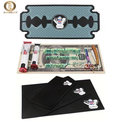 Barber Station Mat Anti Slip Tools Organization Barbershop Accessories Salon Countertop Pad Hairdressing Tools Workstation
