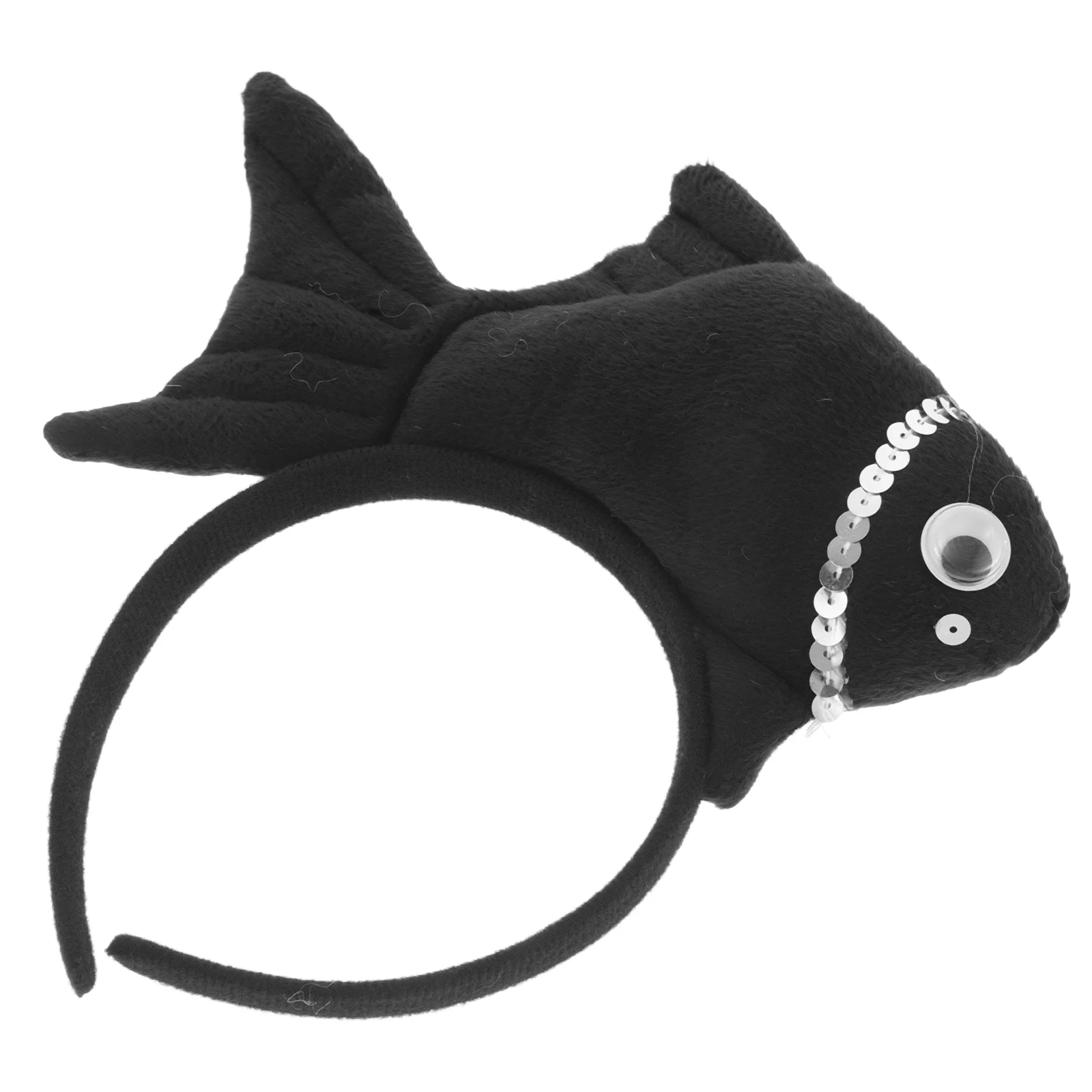 Goldfish Tiara Cartoon Hair Hoop Kids Beach Headband Children Festival Prop Ocean Themed Hairstyle Accessory Fun