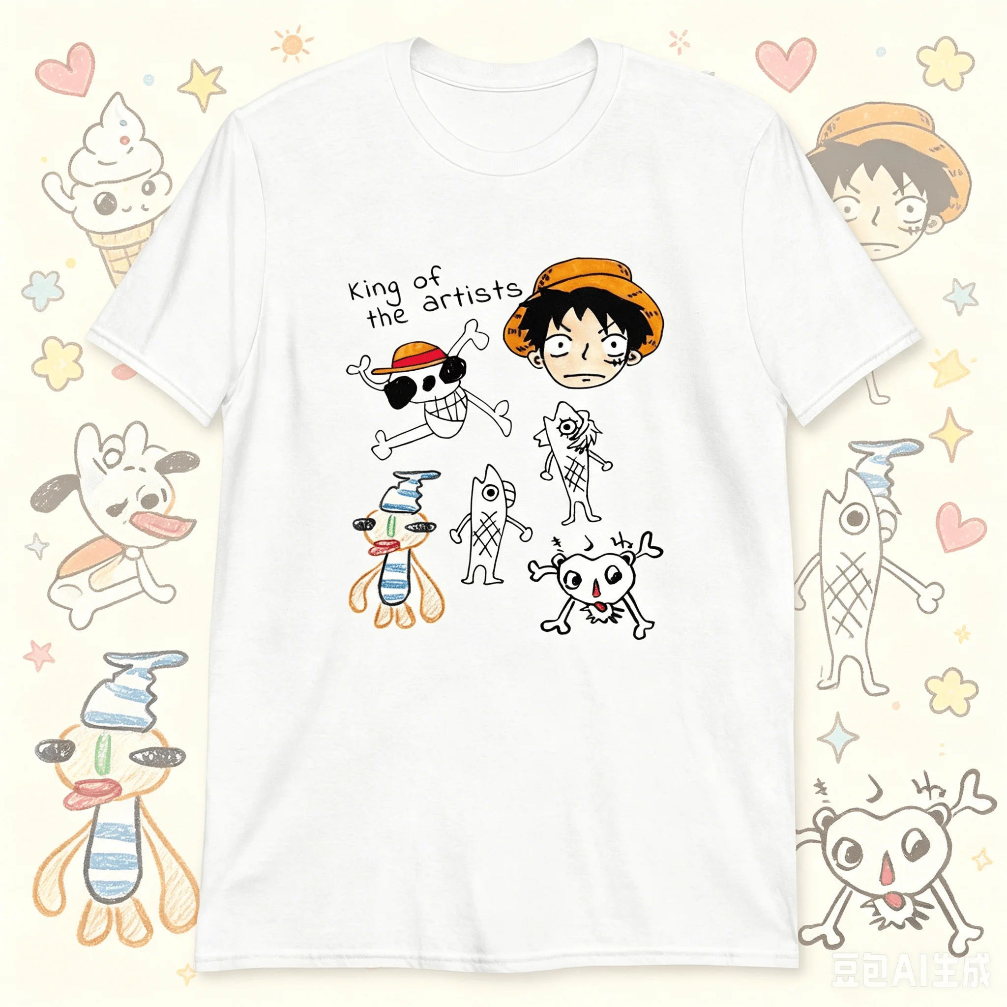 

One Piece Luffy Men's T-shirt Women 2026 New Summer Short Sleeve Cotton Tee Anime Print Kids Casual Top Unisex Clothing