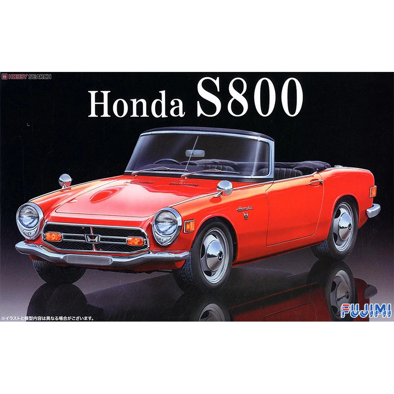 Fujimi 04693 static assembled car model  1/24 scale For HONDA S800 roadster car model kit