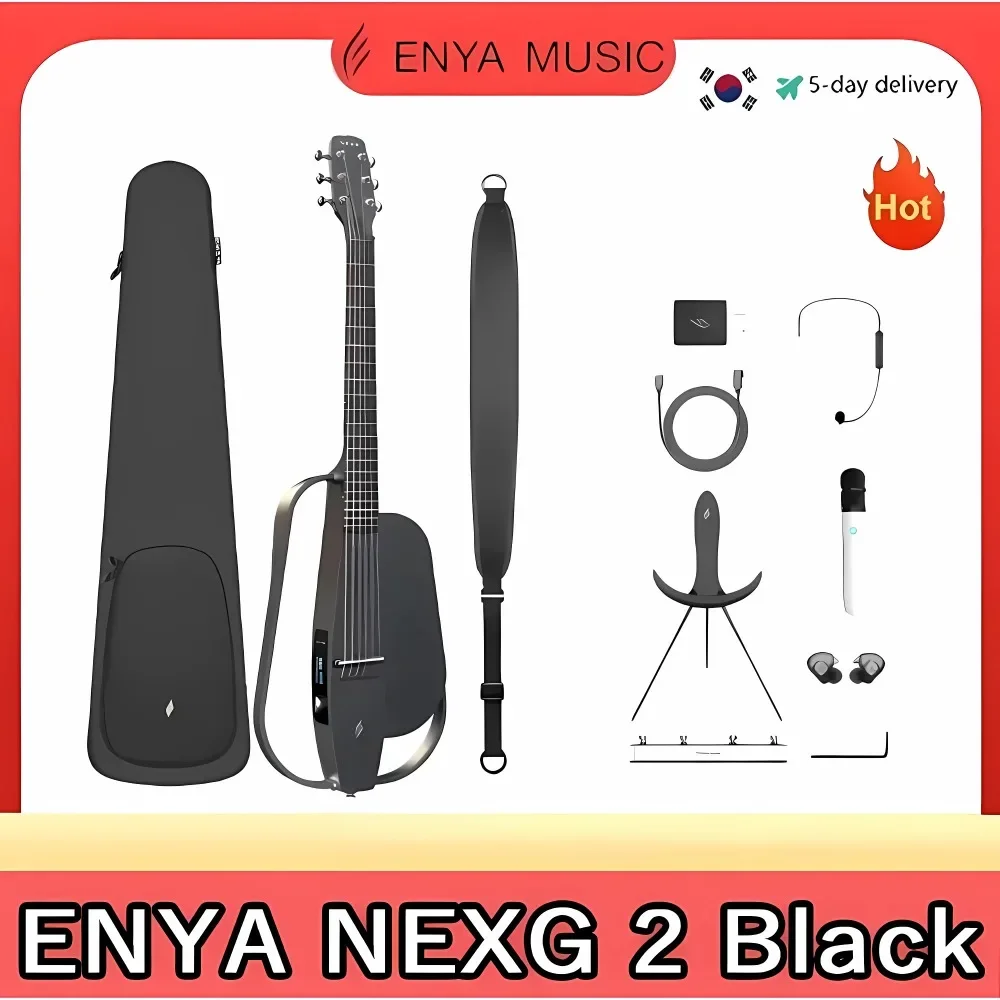 

Enya Acoustic-Electric Carbon Fiber Travel Guitar NEXG 2 Smart Acustica Electric Guitarra Stars In Dreams