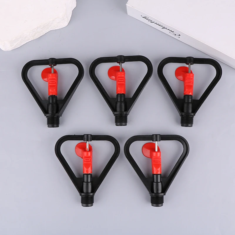 

5Pcs Plastic Butterfly Rain Shaped Irrigation Garden Nozzle 360 Automatic Water Sprayer Lawn Horticultural Irrigation