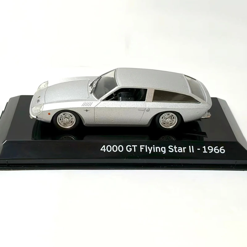 

Литой под давлением масштаб 1/43, 4000 GT, летающая звезда II 1966, модель автомобиля из сплава, статическая коллекция, украшенные праздничные подарки, игрушки