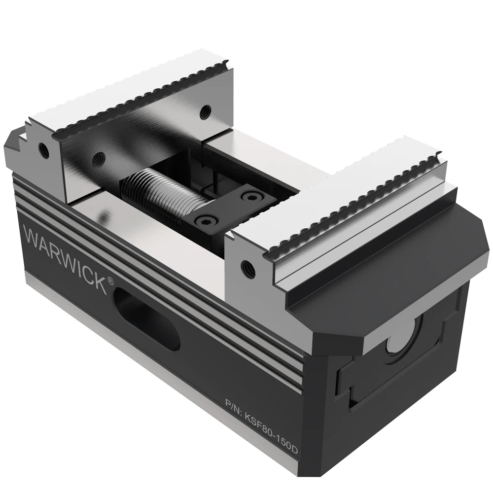 

WARWICK KSF80-150D Zero Point Manual 5 Axis Vliegbinden Self-centering Concentric Vise Makro Grip For Workholding System Steel