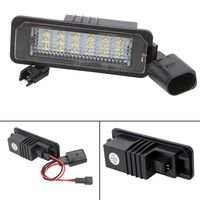 Universal Car License Light 12V Brighter Rear Tail LED Light Durable Waterproof Lamp for VM GOLF4/5/6/7 Passat Scirocco