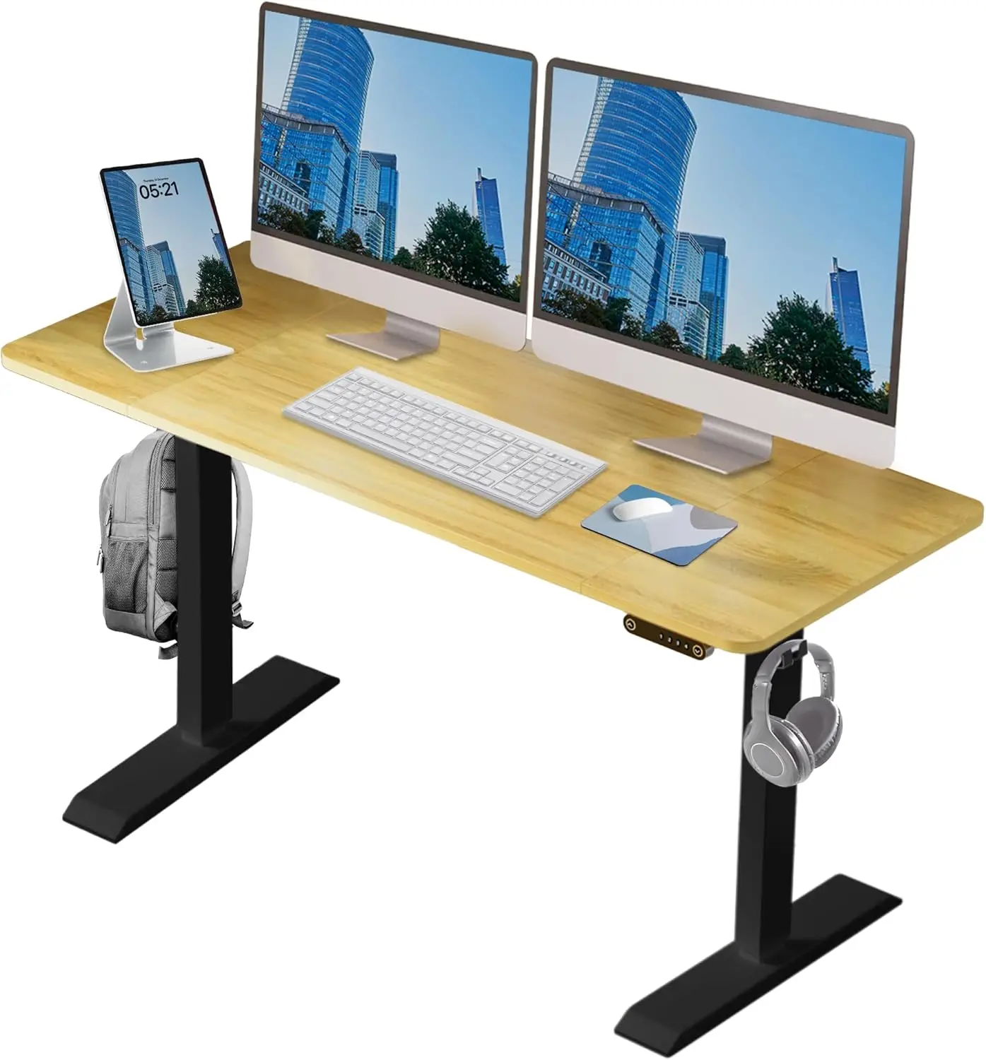 Gorilla Gadgets Electric Height Adjustable Workstation by American Small Business, Sit & Stand Desk