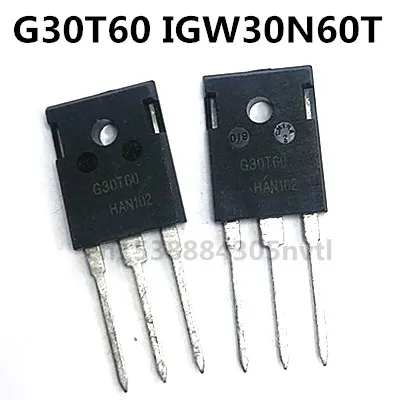 Original 4pcs/ G30T60 IGW30N60T  TO-247 600V 30A