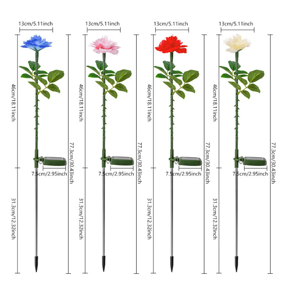 Landscape Lights Waterproof Grade Ip65 High-capacity Life Waterproof Solar Charging Intelligent Light Control Outdoor Lighting