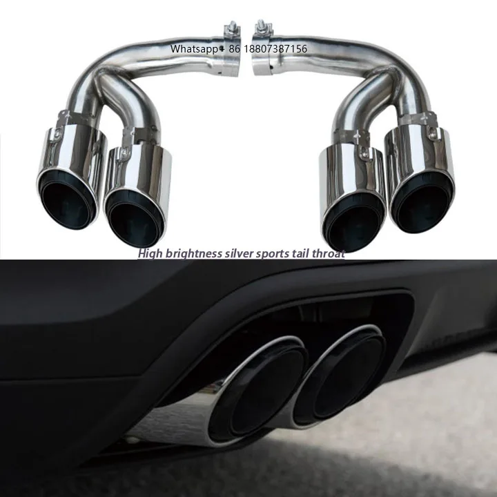 

New 24 for Cayenne Exhaust Upgrade with Four Outlet Throats-Bolt-On Universal Fitment