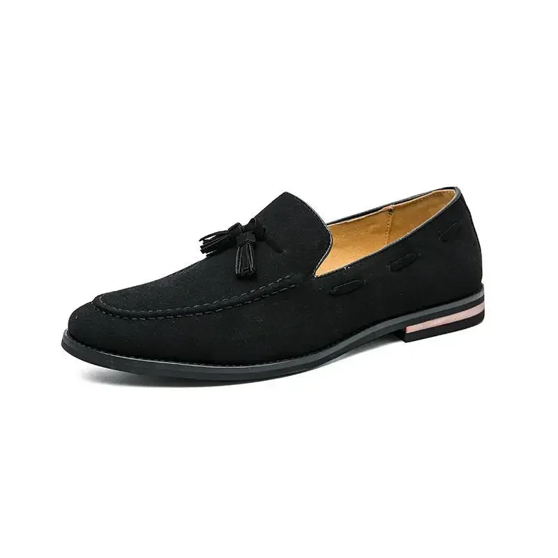 Zapatos de vestir formales de cuero negro para hombres, zapatos de boda hechos a mano elegantes con cordones, zapatos italianos de lujo, vestido