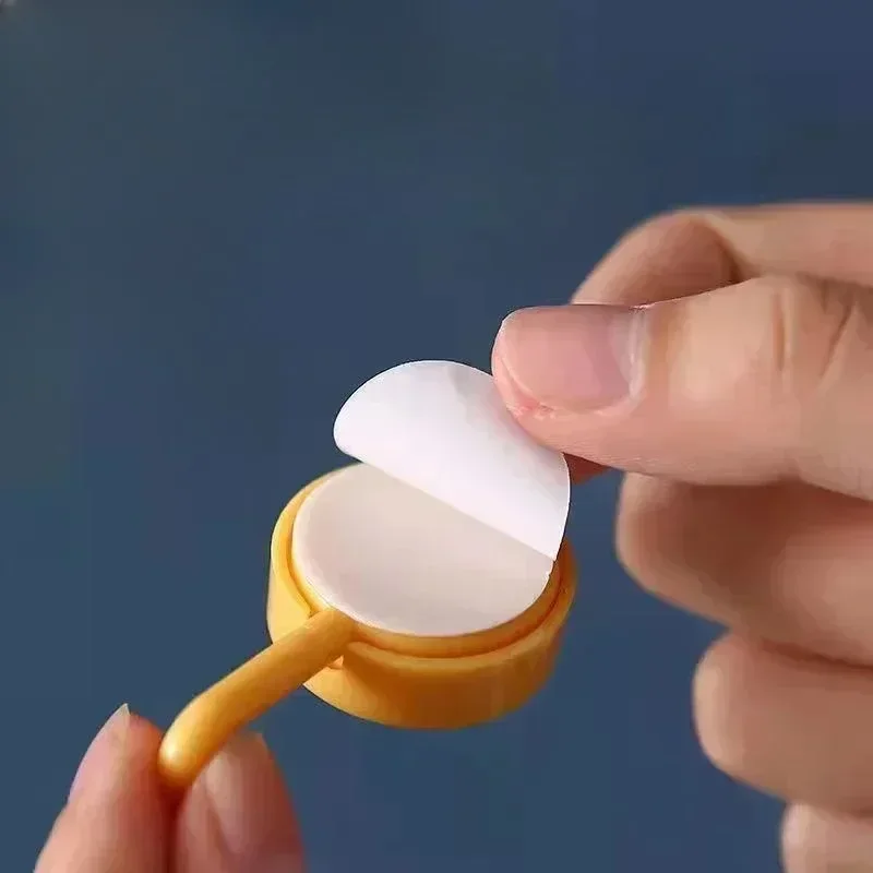 خطاف حائط ذاتي اللصق بدون خطاف شماعات الحفر ملحقات تخزين المنزل منشفة المطبخ الحمام خطاف لاصق قوي #4