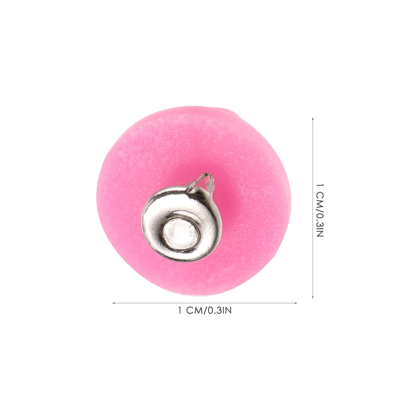 

100pcs Rubber Pin Backs Black White Grey Yellow Half Round Plastic Caps For Badge Brooches Alloy Plated Brass Tight Fit Clutch