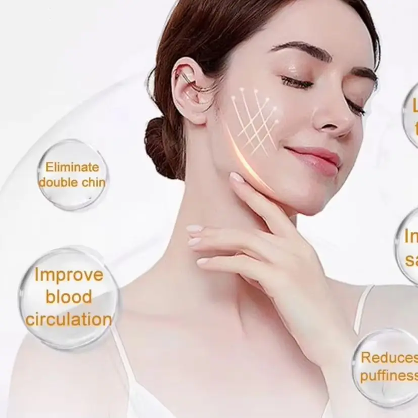 Cepillo Facial seco portátil, cerdas suaves, herramienta de masaje linfático contorneado, dispositivo para esculpir la cara, Spa en casa, cepillo de exfoliación suave