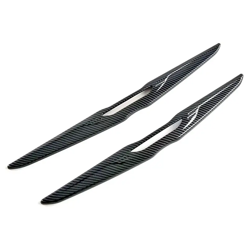 Reliable-Front Rear Emblem Molding Trim For 300 2015-2023 Carbon Fiber Accessories