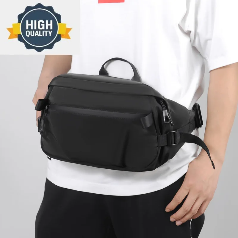 

Bag Men's Waist Multi-functional Sports Fitness Chest Large Capacity Student Shoulder Functional Crossbody