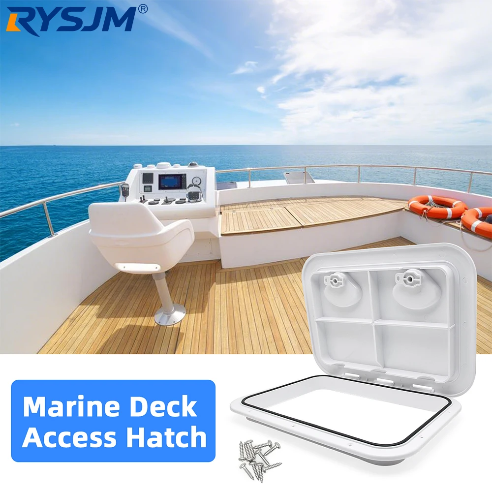 

ABS Boat Deck Access Hatch Cover Watertight Anti UV Non Skid Inspection Hatch Lid For Boat Yacht RV Marine Hardware Accessories
