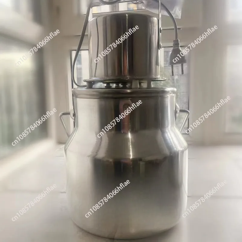 

Electric Aluminum Butter Churn & Milk Mixer with Stainless Steel Lid