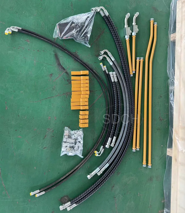 Factory Supply 303 Mini Excavator Aux Pipe Line Hydraulic Breaker Piping Kits