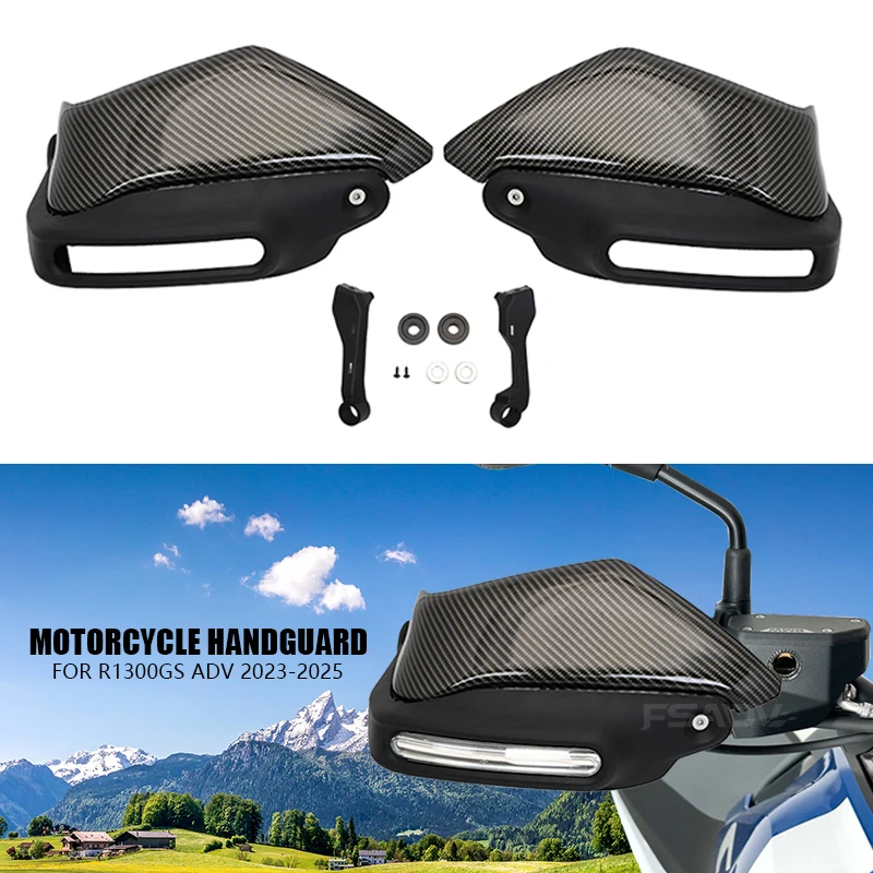 

Motorcycle Carbon Handguard Hand shield Protector Windshield Fit For BMW R1300GS R 1300 GS R1300 GS R 1300GS ADV 2023 2024 2025