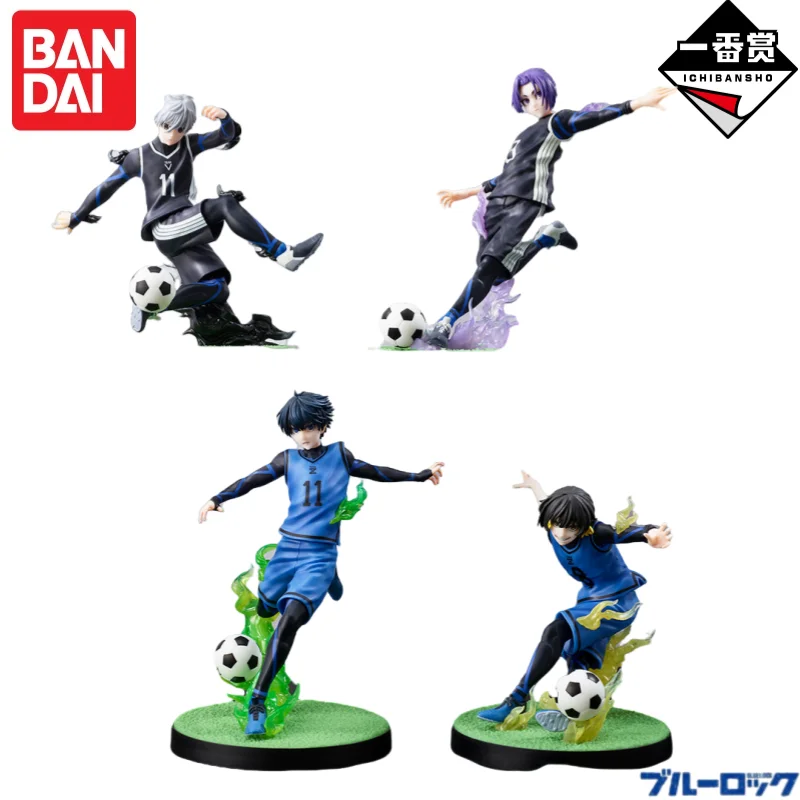 

In Stock Original Bandai Ichiban Kuji Blue Lock Nagi Seishiro Anime Characters Garage Model Toys Statue Collectible Ornaments
