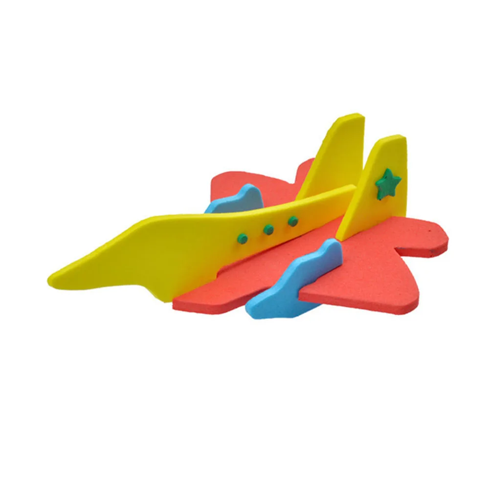 

8pcs 3D Animal Airplane Kit For Kids Educational Assembly Creativity Imagination Development Durable Eco-Friendly Plane 3D