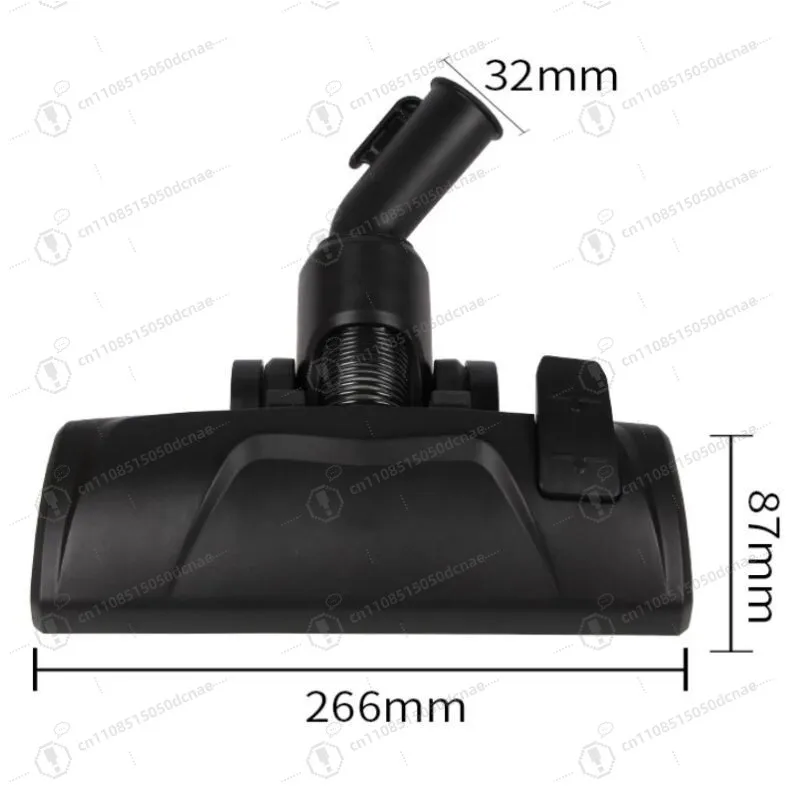 Vacuum Cleaner Attachment Kit Metal Floor Carpet Nozzle 2 in 1 Dust Brush 32mm Universal Fit