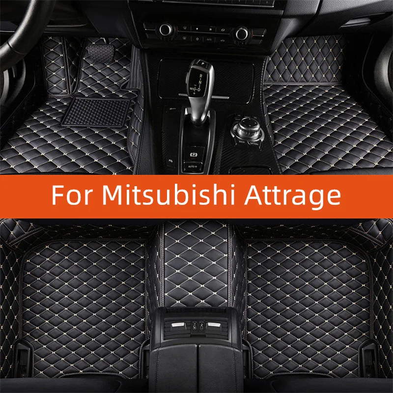

Custom Leather Car Floor Mat For Mitsubishi Attrage 2019 2020 2021 2022 2023 2024 2025 2026 2027 Car Mat Interior Accessories