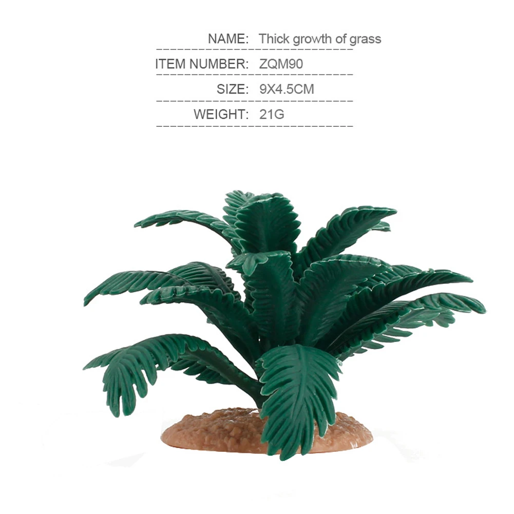 Plant Model Simulation Tree Artificial Farm Beautiful DIY For Kid Garden Green Mini PVC 30-180g Decor Lifelike