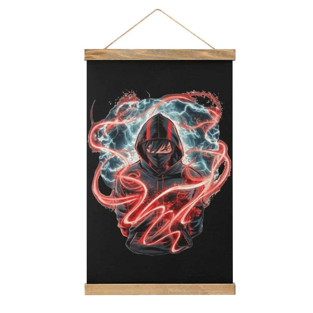 

NINJA KAMUI For Sale Mural Hotel Craft Decoration Canvas Hanging Picture Funny Humor Graphic Style Decorate