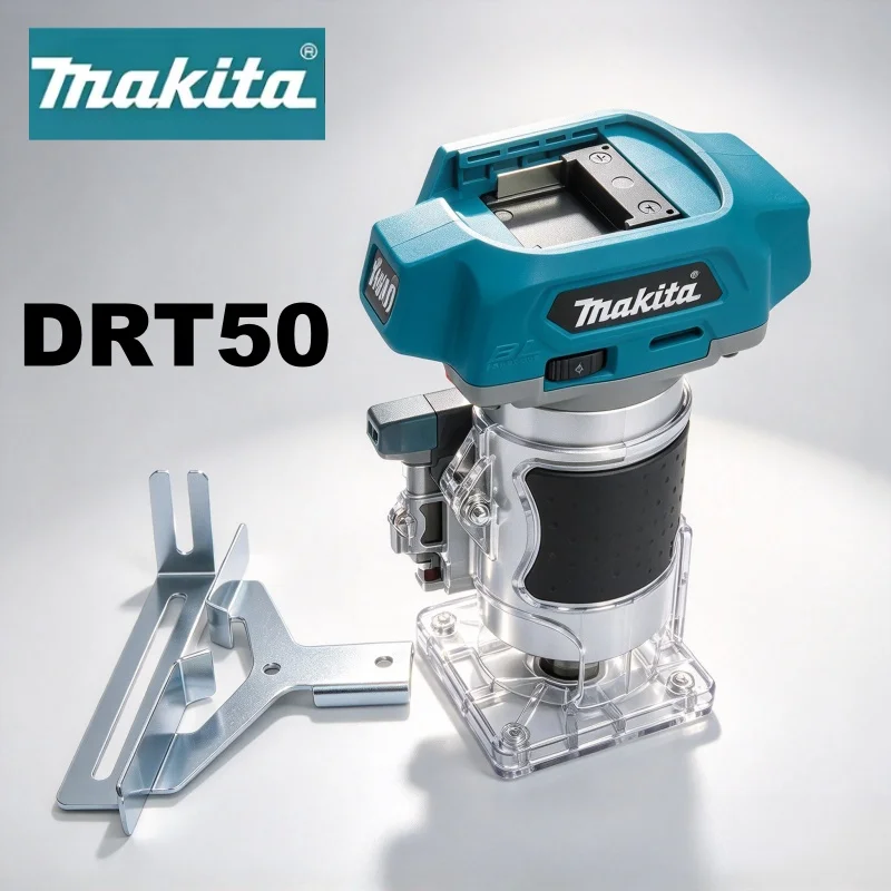 For Makita DRT50 18V LXT Brushless Cordless Trimmer Professional Rechargeable Slotting Milling Tool Edge Trimmer Router Battery