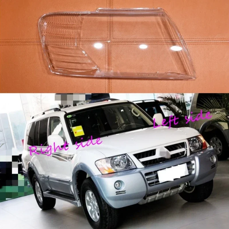 

For Mitsubishi Pajero V73 V75 V77 2003 2004 2005 2006 2007 2008-2011 Car Headlight cover Headlamp Lens Auto Shell Cover