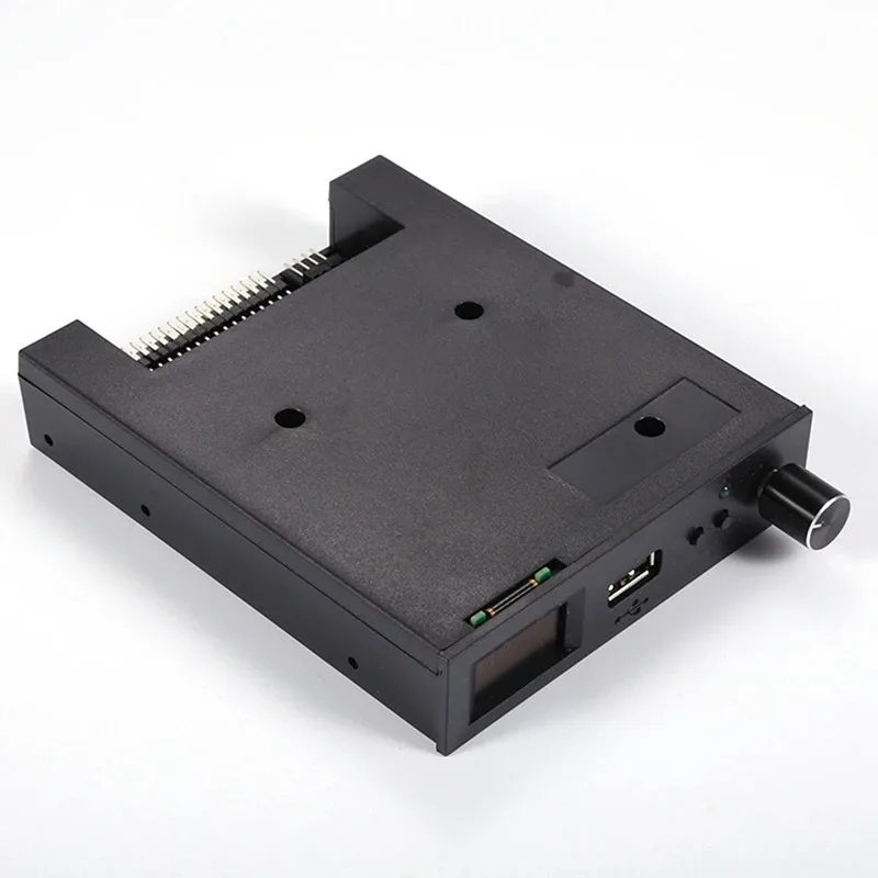 SFRM44-U100LQD-435 3.5 Inch USB Floppy Drive Emulator OLED Display Rotary Encoder Flash Firmware Floppy Disk Emulator