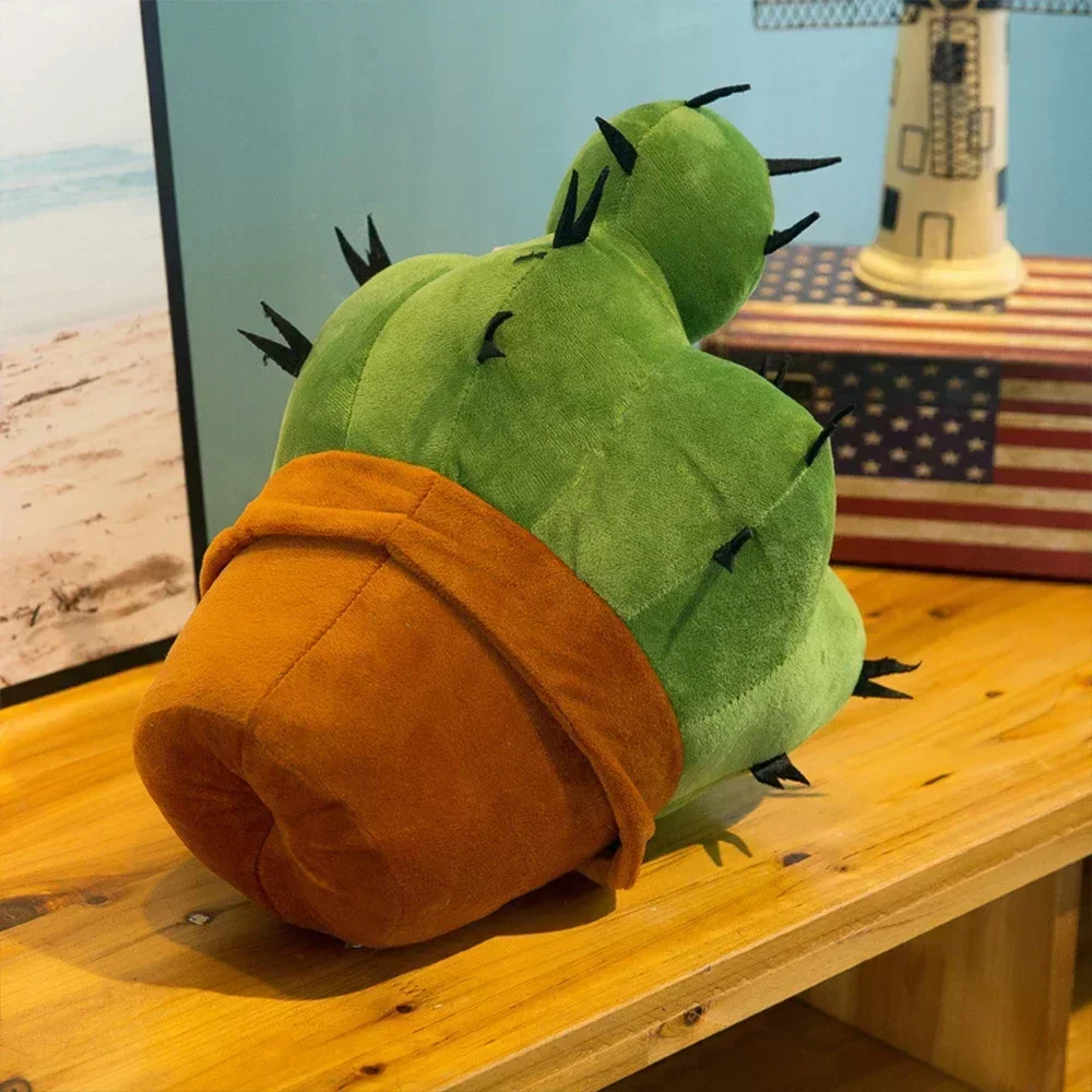 Poupée en peluche de Simulation de Cactus mignon 37cm, jouet, oreiller, coussin de canapé, décoration de la maison, cadeau d'anniversaire pour enfants