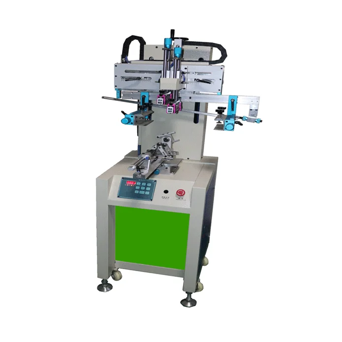 High Precision Semi-Automatic Disposable Bottle Printing Machine Cylinder Screen Printer Plastic Cups Digital Features