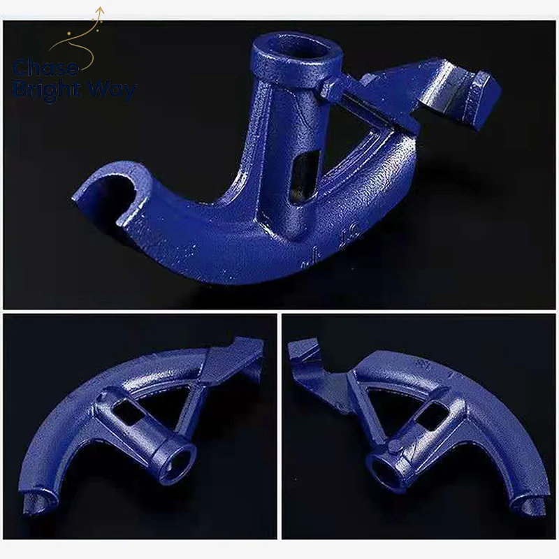 1Pc Portable Manual Steel Pipe Bender Tube Bending Forming Tools Easy Angle Curves Tube Bending Machine Conduit Bender Head