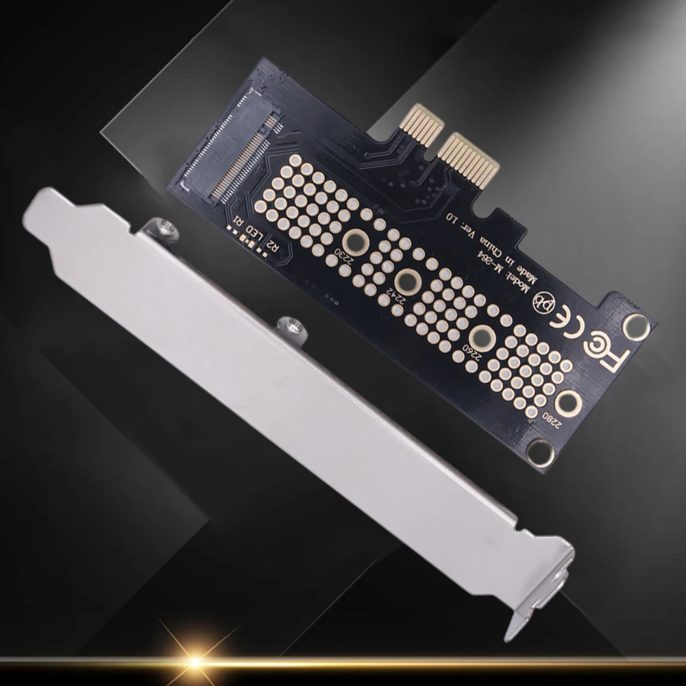 

M.2 NVMe PCIE SSD Connector M.2 NGFF M.2 SSD Adapter PCI-E 4X 8X 16X Hard Disk Card Reader SSD Riser Support 2230 2242 2260 2280