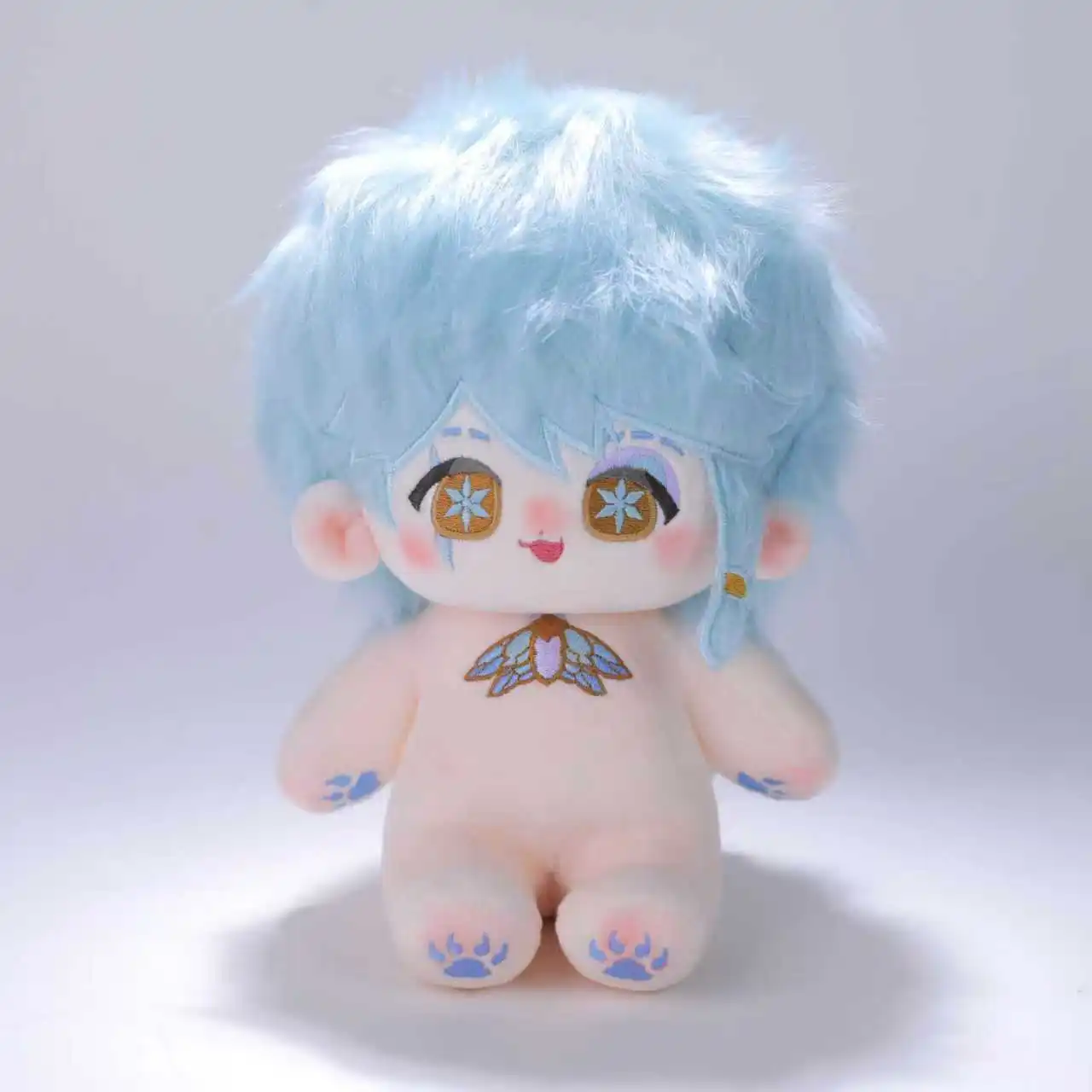 

Identity V Зимняя цикада коллеги атрибут заключенного 20 см супер милая нарядная голая хлопковая кукла деликатес подарок на день рождения