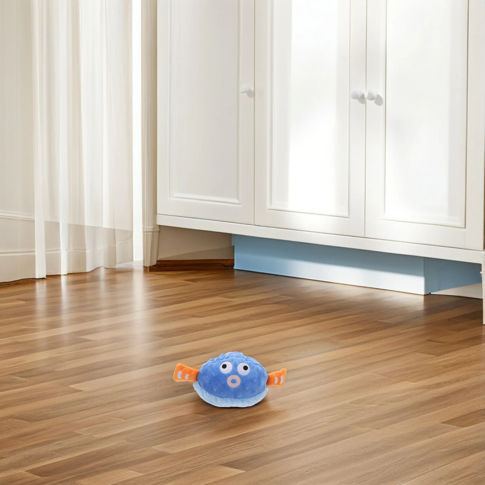 

Pet Ball Dog Puppy Interactive Electronic Boredom Electric Self Moving Durable Chew Cartoon Squeaky Jumping Noise Dog